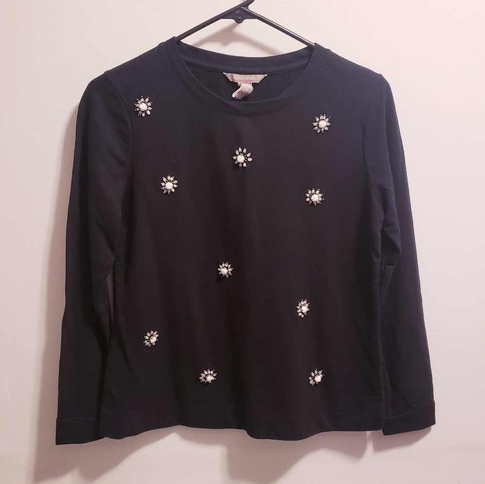 J. Crew Beaded Top